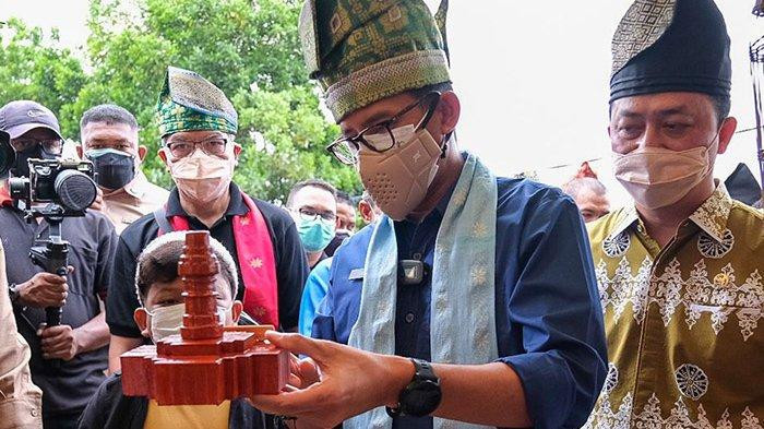 Janji Sandiaga Uno untuk Riau saat Melihat Tempat Wisata di Riau, Gubernur Syamsuar Tersenyum